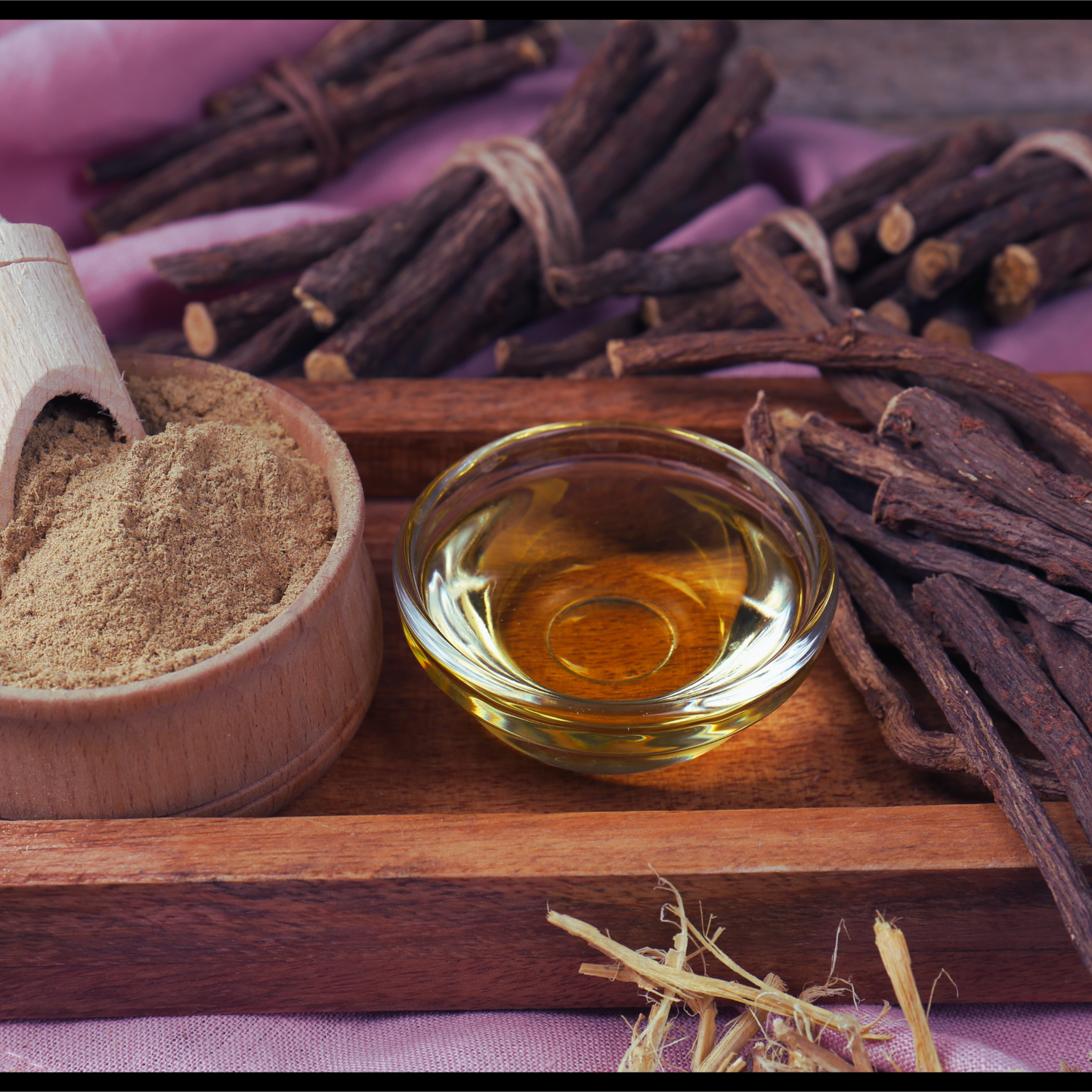 Licorice infused oil-Glycyrrhiza glabra