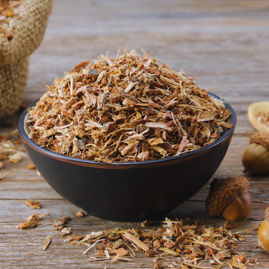 Oak bark red